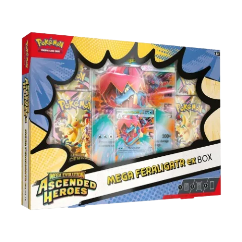 Pokemon - Ascended Heroes - Mega Feraligatr ex Box
