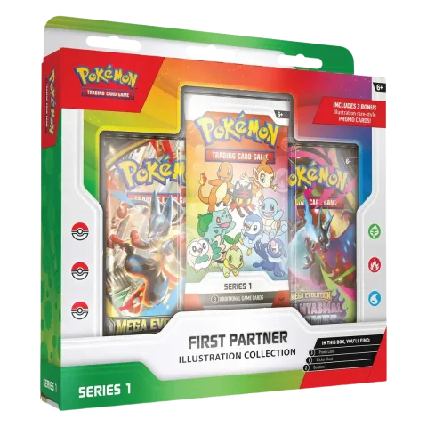 Pokemon - First Partner Illustration Collection Series 1